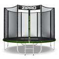 Trampolina ogrodowa z siatką zewnętrzną dla dzieci z drabinką 8FT 252cm - Zipro - Zipro