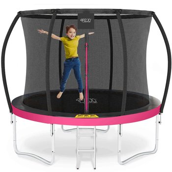 Trampolina z siatką wewnętrzną 4FIZJO 252cm 8FT - 4FIZJO