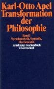 Transformation der Philosophie - Apel Karl-Otto