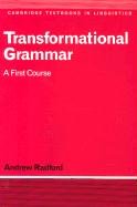 Transformational Grammar - Radford Andrew