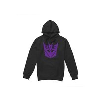 Transformers Bluza Z Kapturem Męska Decepticon (XL 8,5-9 / Czarny) Transformers