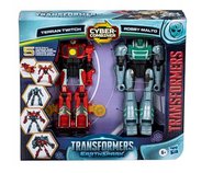 Transformers EarthSpark Cyber-Combiner Terran Twitch and Robby Malto Action Transformers