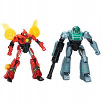 Transformers EarthSpark Cyber-Combiner Terran Twitch i Robby Malto Robot Ac Inna marka