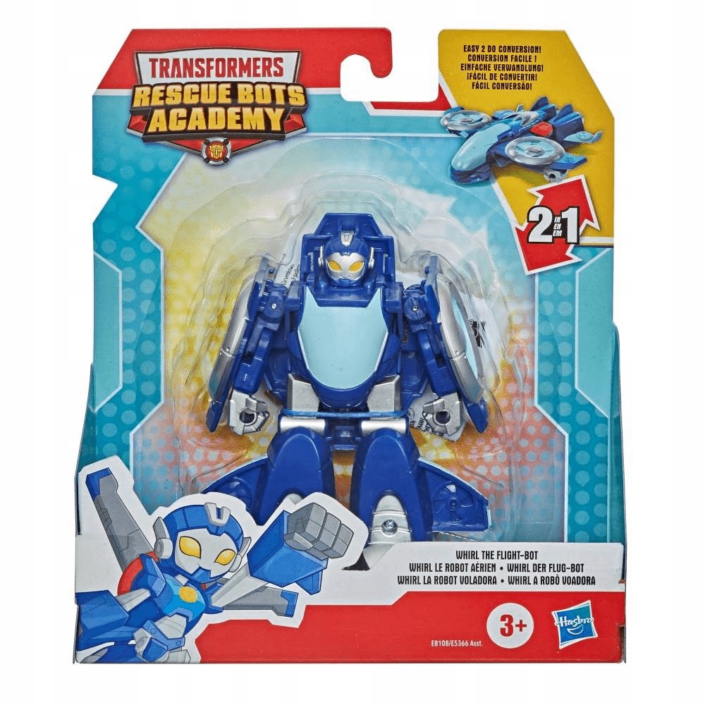 Transformers, figurka Rescue Bots Academy Whirl the Flight-Bot, E8108
