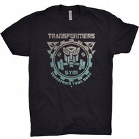 Transformers Gym Koszulka Trening Siłownia Workout