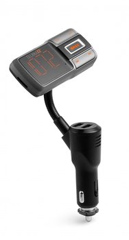 Transmiter FM Technaxx Zestaw Bluetooth Ładowarka USB QC MicroSD MP3 - Technaxx