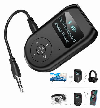 Transmiter Nadajnik Odbiornik Bluetooth 5.0 Aux Rca Zestaw Głośnomówiący - Inny producent