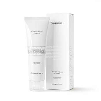 Transparent Lab, PHA Soft Cleanser, Oczyszczająco-złuszczający żel do mycia twarzy, 150 ml - Transparent Lab