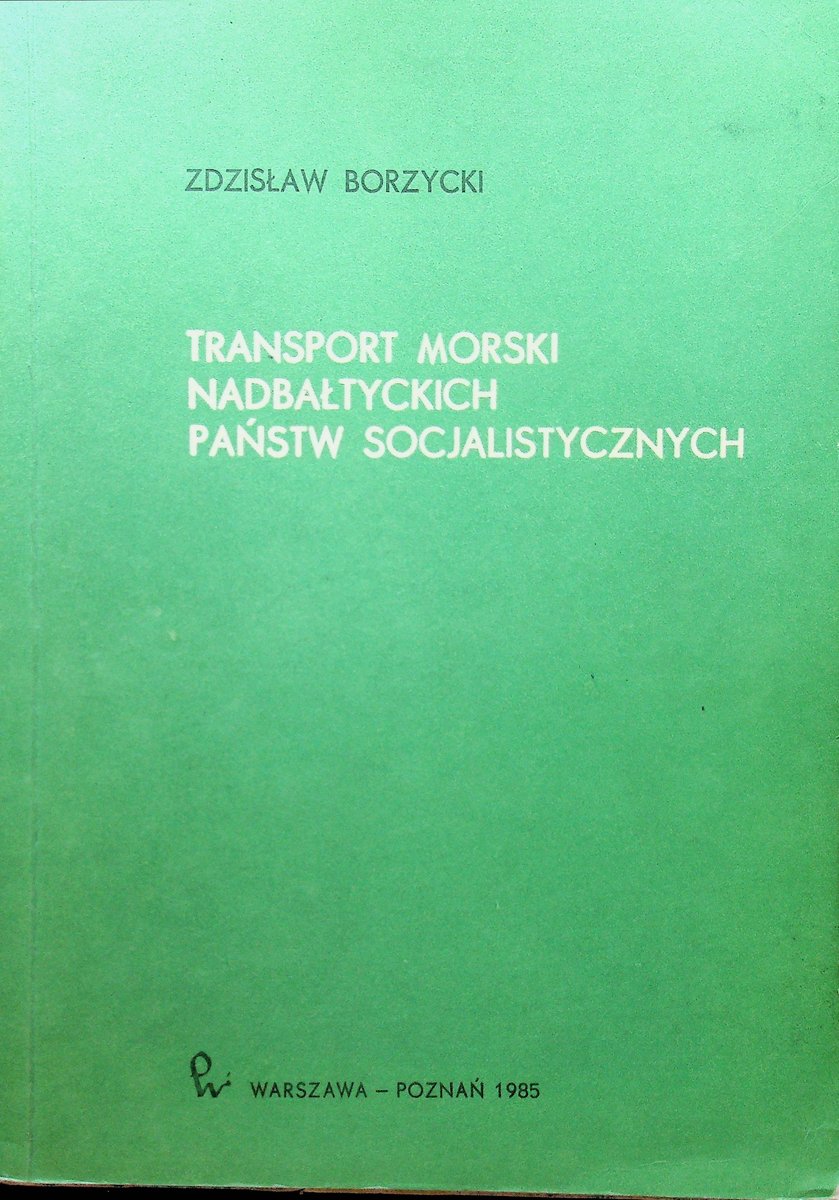 Transport morski nadbałtyckich Państw socjalistycznych - W opisie