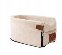 Transporter Fotelik Samochodowy Dla Kota Psa Beżowy