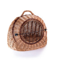 Transporter wiklinowy dla kota WIKLINOWY ŚWIAT, brązowy