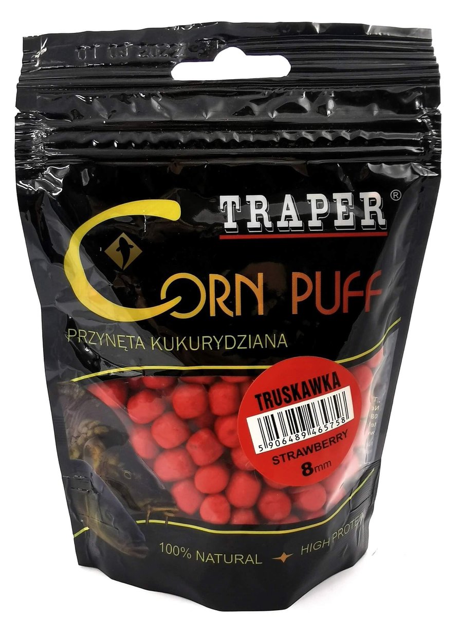 Traper Corn Puff Przynęta Pływająca Truskawka 8Mm - Inna marka | Sport ...