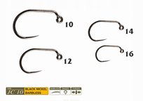 Traper JC 10 Barbless r.12 25szt. hak muchowy Traper
