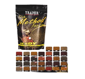 Traper Ready Pellet Method Feeder 2Mm Halibut Red 500G - Tatrapet