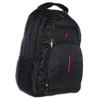 Travel N Meet Plecak poliestrowy damski męski Torba sportowa czarny 33x20x47 ORD4202S Travel N Meet