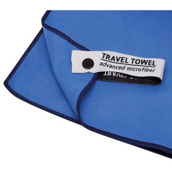 Travelsafe Ręcznik turystyczny z mikrofibry rozmiar L błękit królewski - Travelsafe