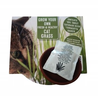 Trawa dla Kota Zestaw do uprawy trawy dla kotów Nasiona Doniczka - Inna marka