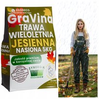 Trawa Uniwersalna Nasiona Odporna na Deptanie Samozagęszczająca 5kg Trawnik