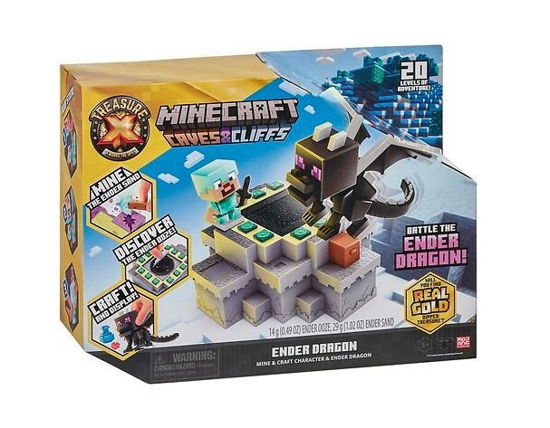 【日本未発売】Treasure X Minecraft caves&cliffs Treasure X, figurka, Minecraft Caves&Cliffs, Dragon