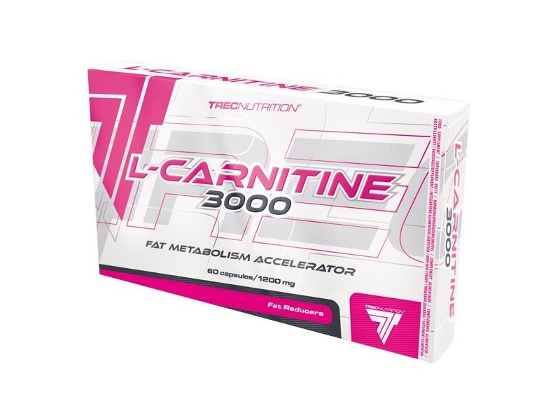 Zdjęcia - Spalacz tłuszczu Trec Nutrition Trec, L-Carnitin 3000, 60 kaps 