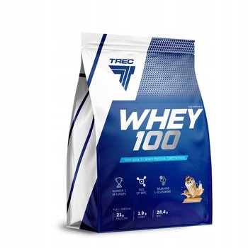 Trec, Odżywka białkowa, Whey 100, 2275 g, cookies'n cream - Trec