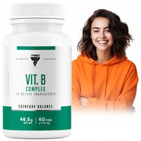 Trec Vitality Vitamin B Complex 60 Tab Witaminy B Energia Siła Witalność Trec
