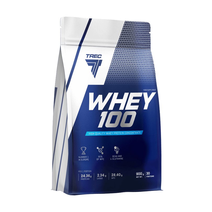 Trec - Whey 100 - 900 g naturalny - Trec | Sport Sklep EMPIK.COM