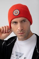 TREC WINTER CAP RED ZIMOWA CZAPKA UNISEX Wygodna Czapka Na Zimę Elastyczny