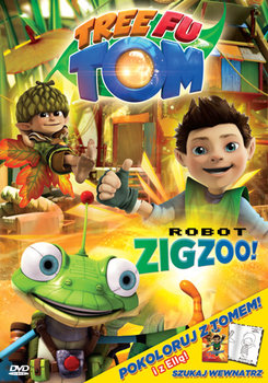 Tree Fu Tom: Robot Zigzoo (wydanie z kolorowanką) - Shaw Adam