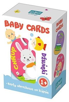 Trefl Baby, karty edukacyjne Baby Cards - Dźwięki - Trefl Baby
