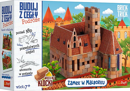 Trefl, Brick Trick klocki konstrukcyjne Podróże Zamek Malbork
