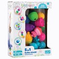 TREFL KULKO KLOCKI 5w1 SENSORYCZNE Lalaboom 30 elementów 10 m+ Montessori - Lalaboom