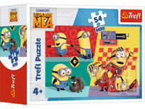 Trefl Mini Puzzle 54 Elementy Jak Ukraść Księżyc Gru I Minionki 19770