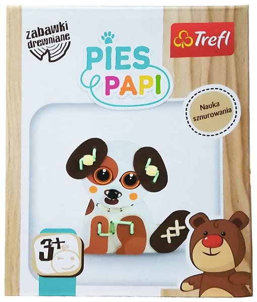 Trefl, Pies Papi, drewniany