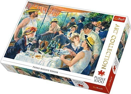 Trefl, puzzle, Art Collection, Śniadanie wioślarzy, 1000 el.