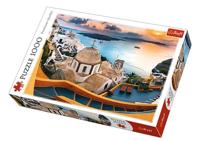 Trefl, puzzle, Bajkowe Santorini, 1000 el.