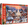 Trefl, puzzle, Białe Święta, 1000 el.&nbsp;-&nbsp;Trefl