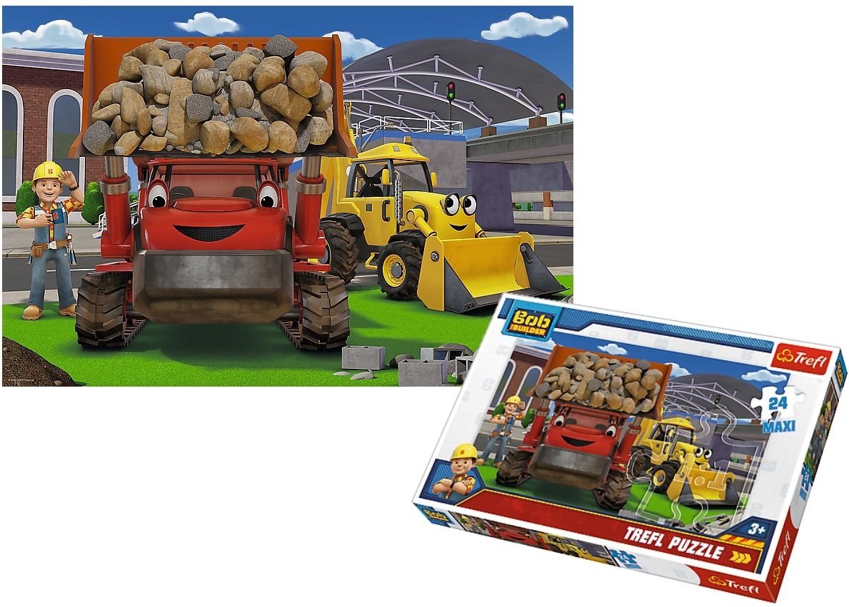Trefl, puzzle, Bob Budowniczy, 24 el.