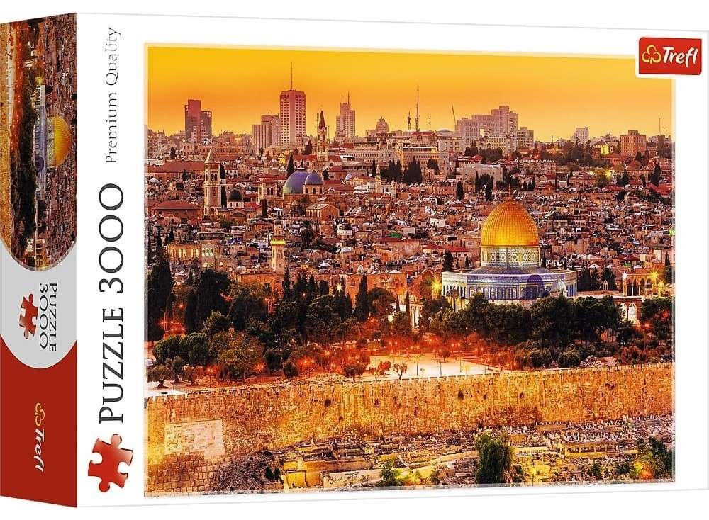Trefl, puzzle, Dachy Jerozolimy, 3000 el.