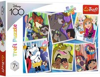 Trefl, puzzle, Disney, Bohaterowie Disney, 100 el.