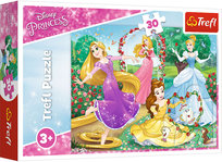 Trefl, puzzle, Disney, Być księżniczką, 30 el. Trefl