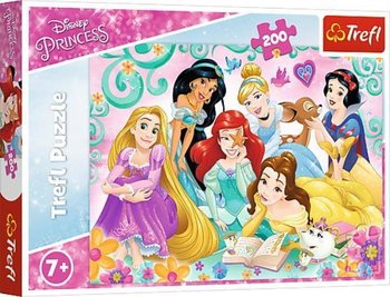 Trefl, puzzle, Disney, Księżniczki, Radosny świat księżniczek , 200 el. - Trefl