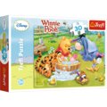 Trefl, puzzle, Disney, Kubuś Puchatek i Przyjaciele, Kąpiel Prosiaczka, 30 el. - Trefl