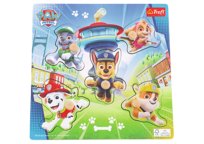 Trefl, Puzzle drewniane, Psi Patrol, 5 el. Trefl