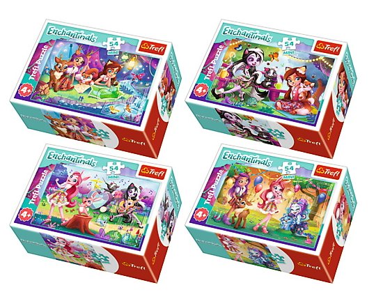 Trefl, puzzle, Enchantimals, 54 el.