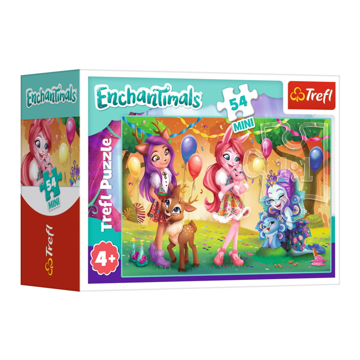 Trefl, puzzle, Enchantimals, 54 el.