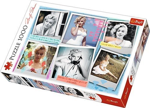 Trefl, puzzle, Fotografie Marilyn Monroe, 1000 el.