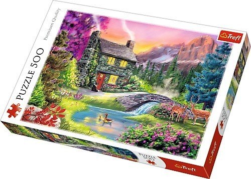 Trefl, puzzle, Górska sielanka, 500 el.