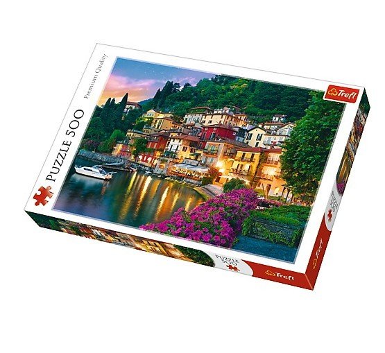 Trefl, puzzle, Jezioro Como Włochy, 500 el.