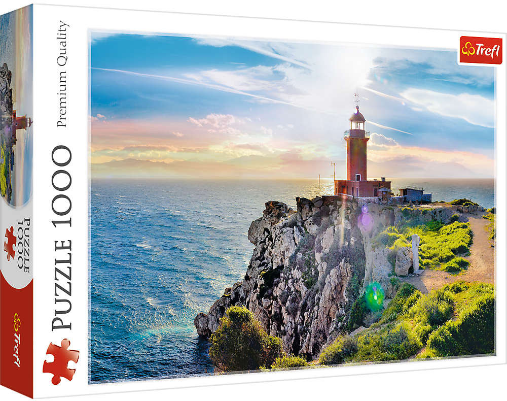 Trefl, puzzle, Latarnia morska w Melagavi, 1000 el.